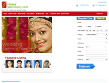 Tablet Screenshot of hosurmatrimony.com
